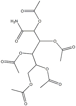 2,3-di(acetyloxy)-4-amino-1-[1,2-di(acetyloxy)ethyl]-4-oxobutyl acetate