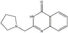 2-(tetrahydro-1H-pyrrol-1-ylmethyl)-3,4-dihydroquinazolin-4-one