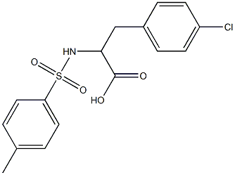 3-(4-chlorophenyl)-2-{[(4-methylphenyl)sulfonyl]amino}propanoic acid