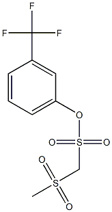 3-(trifluoromethyl)phenyl (methylsulfonyl)methanesulfonate