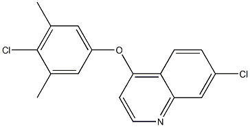 7-chloro-4-(4-chloro-3,5-dimethylphenoxy)quinoline