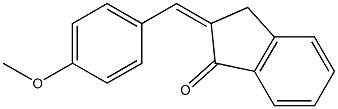2-[(Z)-(4-methoxyphenyl)methylidene]-1H-inden-1(3H)-one