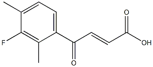 4-(3-fluoro-2,4-dimethylphenyl)-4-oxobut-2-enoic acid