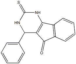4-phenyl-2-thioxo-2,3,4,5-tetrahydro-1H-indeno[1,2-d]pyrimidin-5-one