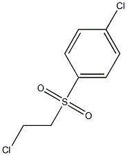 1-chloro-4-[(2-chloroethyl)sulfonyl]benzene