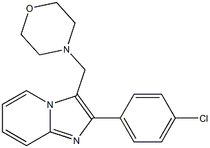 2-(4-chlorophenyl)-3-(morpholinomethyl)imidazo[1,2-a]pyridine