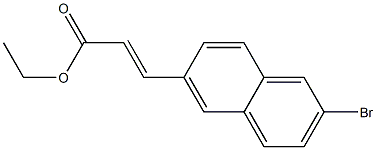 (E)-ethyl 3-(2-bromonaphthalen-6-yl)acrylate