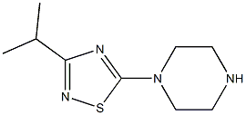 3-isopropyl-5-(piperazin-1-yl)-1,2,4-thiadiazole