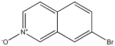 7-溴异喹啉-N-氧化物, , 结构式