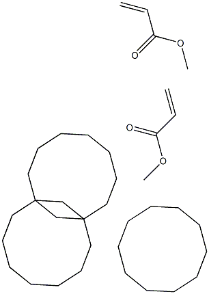 Tricyclodecane dimethanol diacrylate Structure