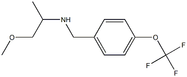 (1-methoxypropan-2-yl)({[4-(trifluoromethoxy)phenyl]methyl})amine