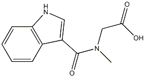 [(1H-indol-3-ylcarbonyl)(methyl)amino]acetic acid