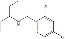 [(2,4-dichlorophenyl)methyl](pentan-3-yl)amine