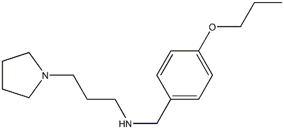 [(4-propoxyphenyl)methyl][3-(pyrrolidin-1-yl)propyl]amine