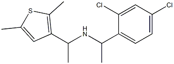 [1-(2,4-dichlorophenyl)ethyl][1-(2,5-dimethylthiophen-3-yl)ethyl]amine