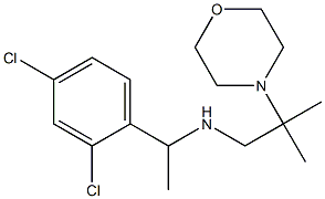 [1-(2,4-dichlorophenyl)ethyl][2-methyl-2-(morpholin-4-yl)propyl]amine