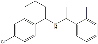 [1-(4-chlorophenyl)butyl][1-(2-methylphenyl)ethyl]amine