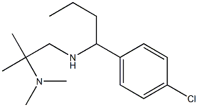 [1-(4-chlorophenyl)butyl][2-(dimethylamino)-2-methylpropyl]amine