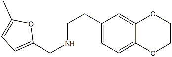 [2-(2,3-dihydro-1,4-benzodioxin-6-yl)ethyl][(5-methylfuran-2-yl)methyl]amine