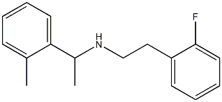 [2-(2-fluorophenyl)ethyl][1-(2-methylphenyl)ethyl]amine