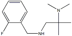 [2-(dimethylamino)-2-methylpropyl][(2-fluorophenyl)methyl]amine