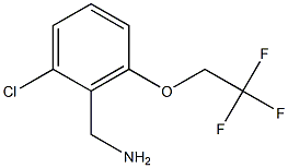 [2-chloro-6-(2,2,2-trifluoroethoxy)phenyl]methanamine
