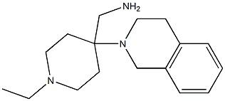 [4-(3,4-dihydroisoquinolin-2(1H)-yl)-1-ethylpiperidin-4-yl]methylamine