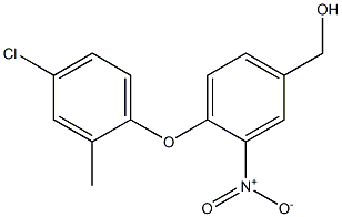 [4-(4-chloro-2-methylphenoxy)-3-nitrophenyl]methanol