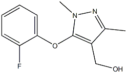 [5-(2-fluorophenoxy)-1,3-dimethyl-1H-pyrazol-4-yl]methanol
