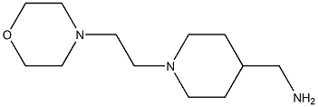 {1-[2-(morpholin-4-yl)ethyl]piperidin-4-yl}methanamine