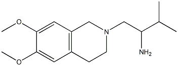 1-(6,7-dimethoxy-1,2,3,4-tetrahydroisoquinolin-2-yl)-3-methylbutan-2-amine