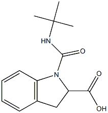 1-(tert-butylcarbamoyl)-2,3-dihydro-1H-indole-2-carboxylic acid