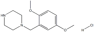 1-[(2,5-dimethoxyphenyl)methyl]piperazine hydrochloride