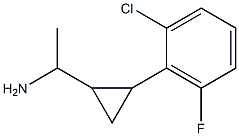 1-[2-(2-chloro-6-fluorophenyl)cyclopropyl]ethan-1-amine