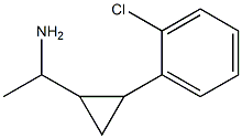 1-[2-(2-chlorophenyl)cyclopropyl]ethan-1-amine