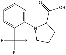 1-[3-(trifluoromethyl)pyridin-2-yl]pyrrolidine-2-carboxylic acid