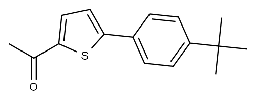1-[5-(4-tert-butylphenyl)thien-2-yl]ethanone
