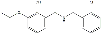 2-({[(2-chlorophenyl)methyl]amino}methyl)-6-ethoxyphenol