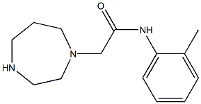 2-(1,4-diazepan-1-yl)-N-(2-methylphenyl)acetamide