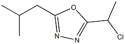 2-(1-chloroethyl)-5-isobutyl-1,3,4-oxadiazole