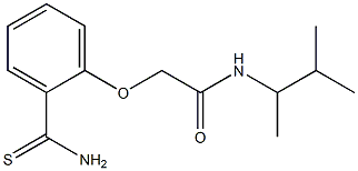 2-(2-carbamothioylphenoxy)-N-(3-methylbutan-2-yl)acetamide