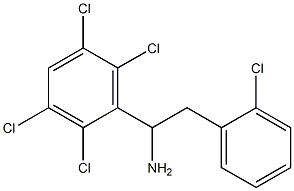 2-(2-chlorophenyl)-1-(2,3,5,6-tetrachlorophenyl)ethan-1-amine