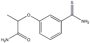 2-(3-carbamothioylphenoxy)propanamide