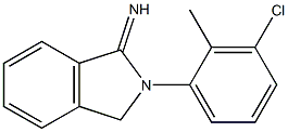 2-(3-chloro-2-methylphenyl)-2,3-dihydro-1H-isoindol-1-imine