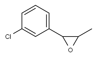 2-(3-chlorophenyl)-3-methyloxirane
