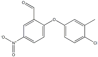 2-(4-chloro-3-methylphenoxy)-5-nitrobenzaldehyde