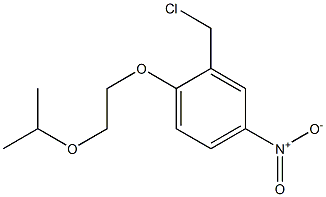 2-(chloromethyl)-4-nitro-1-[2-(propan-2-yloxy)ethoxy]benzene