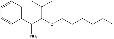 2-(hexyloxy)-3-methyl-1-phenylbutan-1-amine