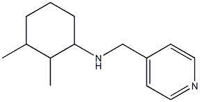 2,3-dimethyl-N-(pyridin-4-ylmethyl)cyclohexan-1-amine