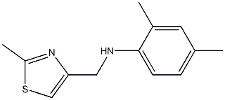 2,4-dimethyl-N-[(2-methyl-1,3-thiazol-4-yl)methyl]aniline